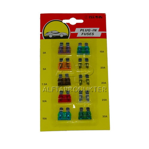 SÄKRINGSSORTIMENT MIDI 10-PACK