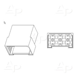 KONTAKT 6-POL FF HANE