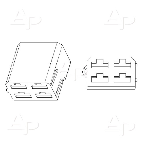 KONTAKT 4-POL FF HONA