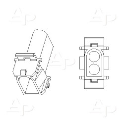 KONTAKT 2-POL MNL HANE