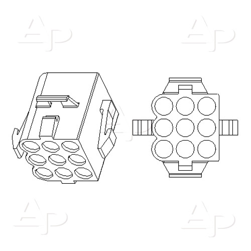 KONTAKT 9-POL MNL HONA