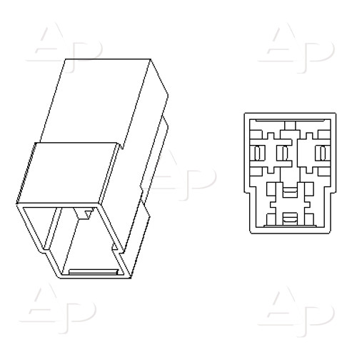 KONTAKT 3-POL FF HANE