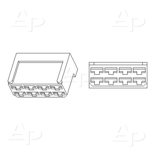 KONTAKT 8-POL FF HONA