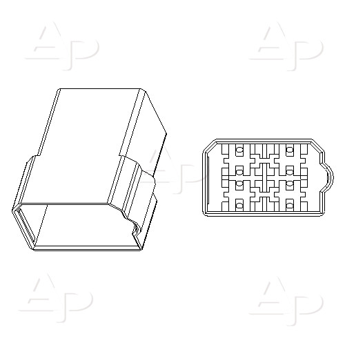 KONTAKT 4-POL FF HANE